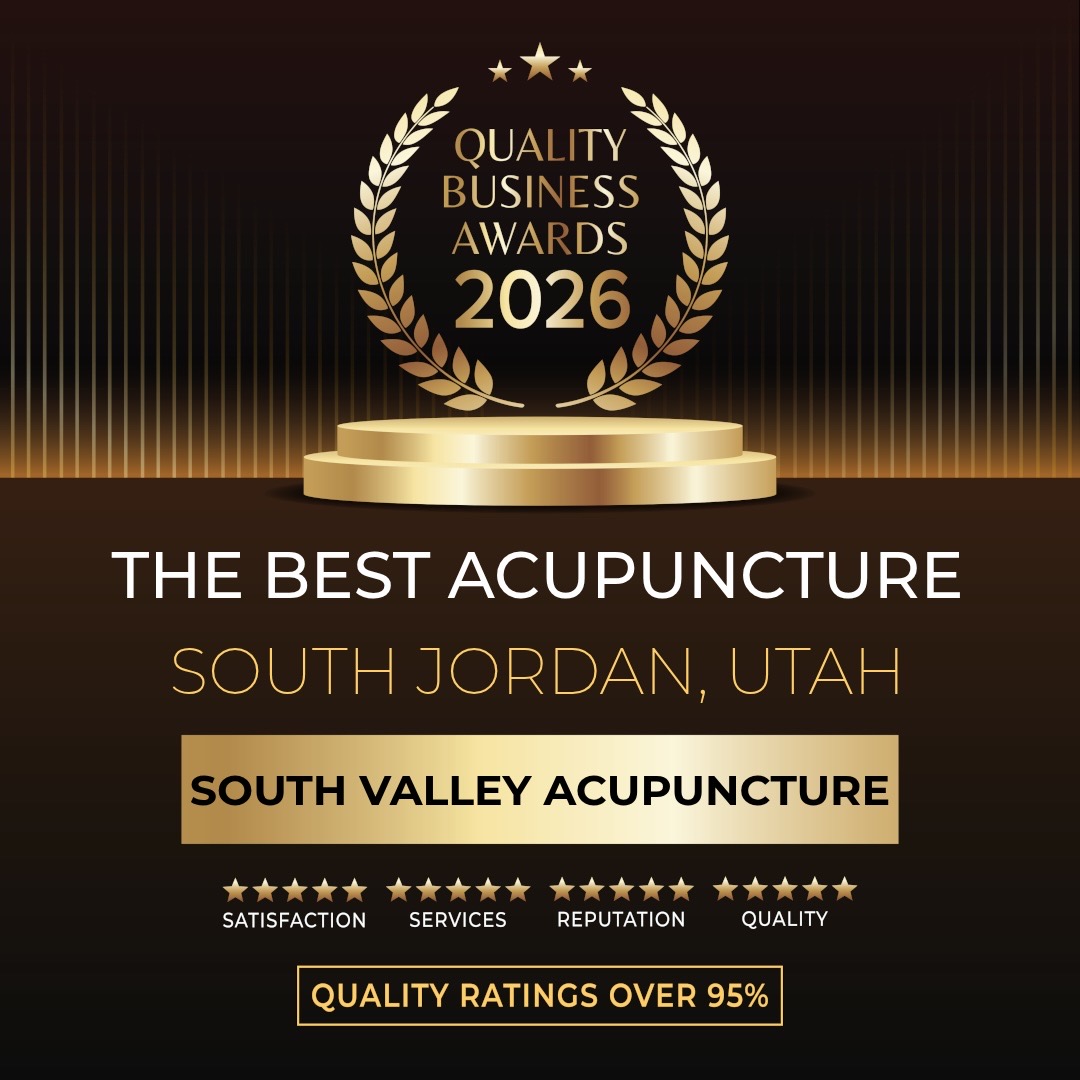 South Valley Acupuncture named Best Acupuncture in South Jordan, Utah in the 2026 Quality Business Awards